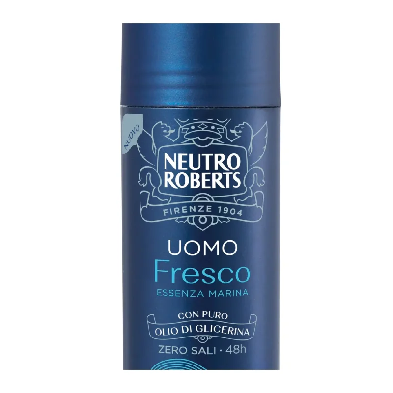 Deodorant Stick barbatesc NEUTRO ROBERTS Fresco Essenza Marina 40 ml, 80851264